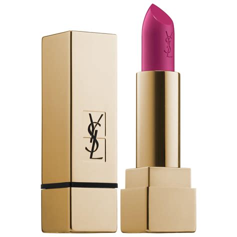 ysl lipstick fuchsia bag|ysl rose lipstick.